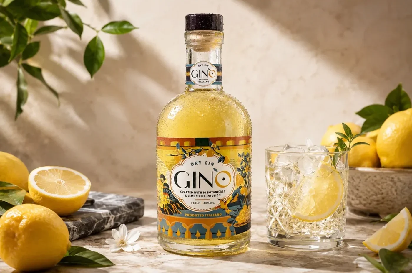 GIN'O bottle